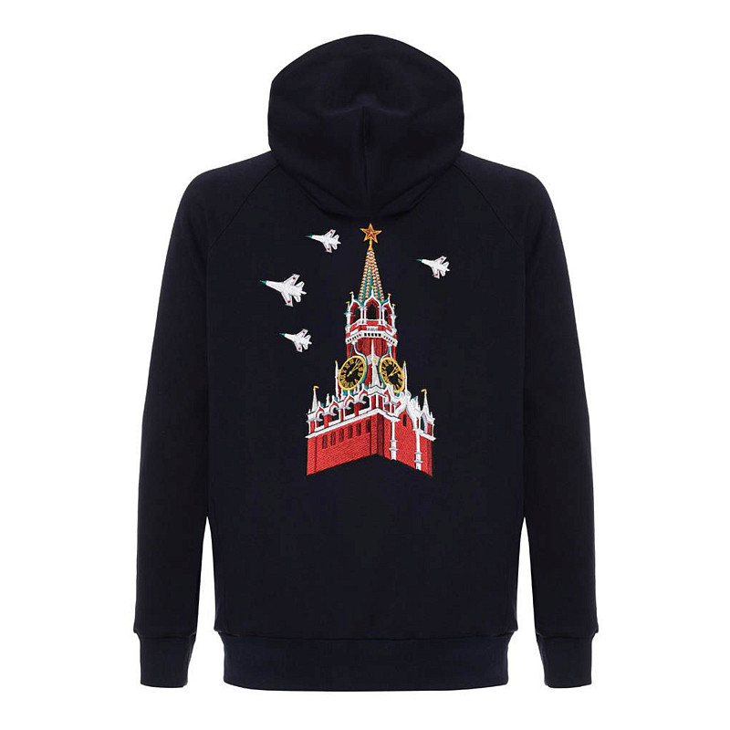 Толстовка с капюшоном "Башни Кремля" 